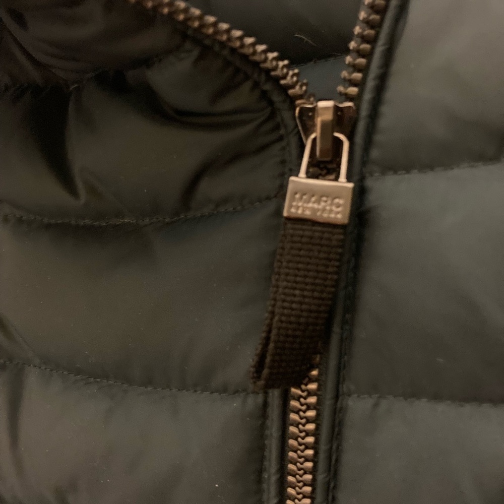 Marc New York / Andrew Marc Dark Teal Down Jacket - Picture 4 of 11